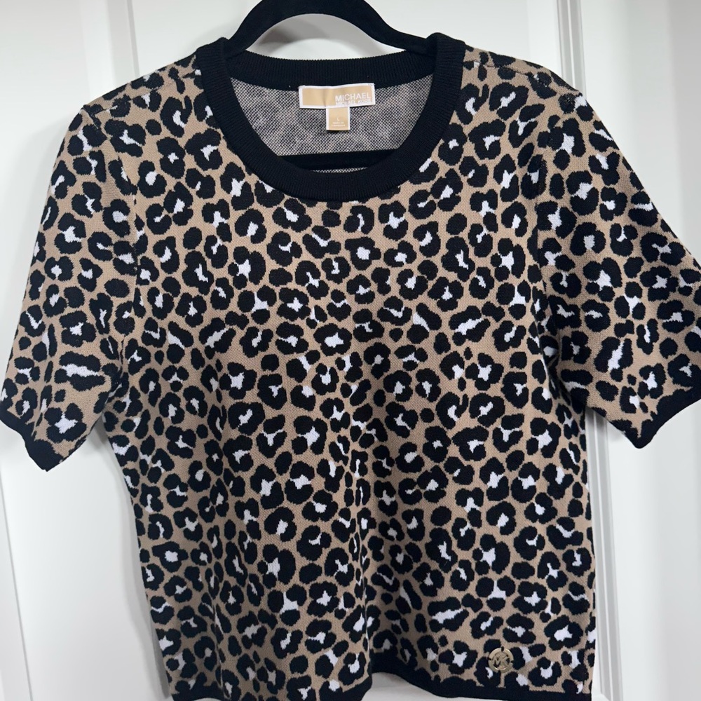 Leopard Print Kids Top